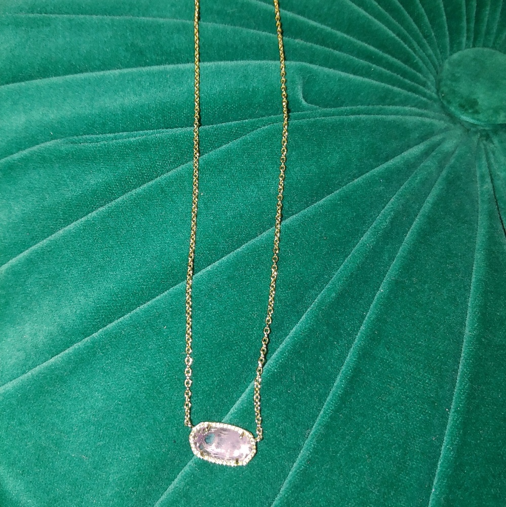 Kendra Scott amethyst necklace